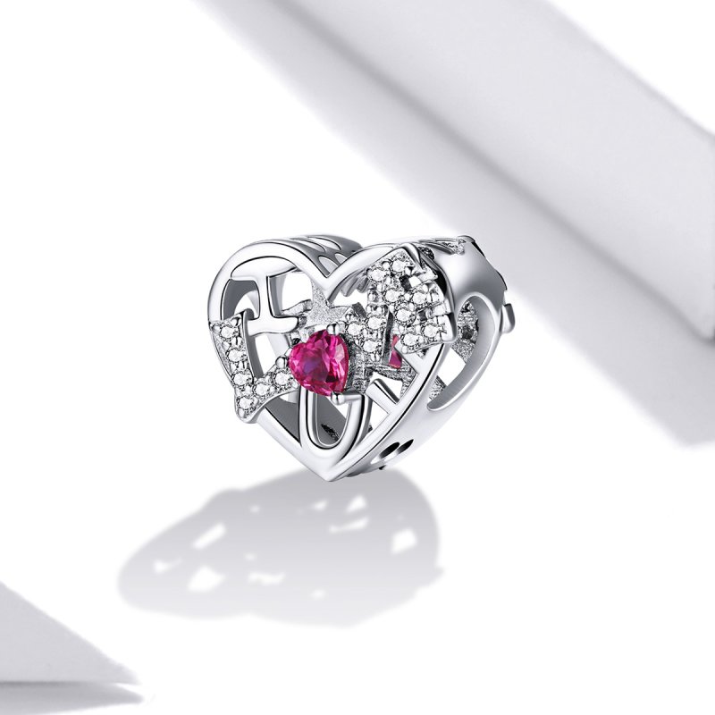 (kuva) Pandora-tyylinen Shine Love -koruhihna - BSC479 - Näytä 2