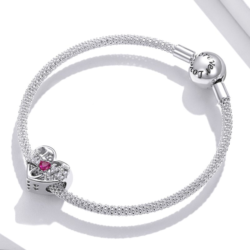 (kuva) Pandora-tyylinen Shine Love -koruhihna - BSC479 - Näytä 3