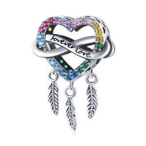 (kuva) Pandora-tyylinen Love Dream Catcher -koru - BSC506