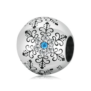 (kuva) Pandora-tyylinen Lumihiutale -koru - BSC513