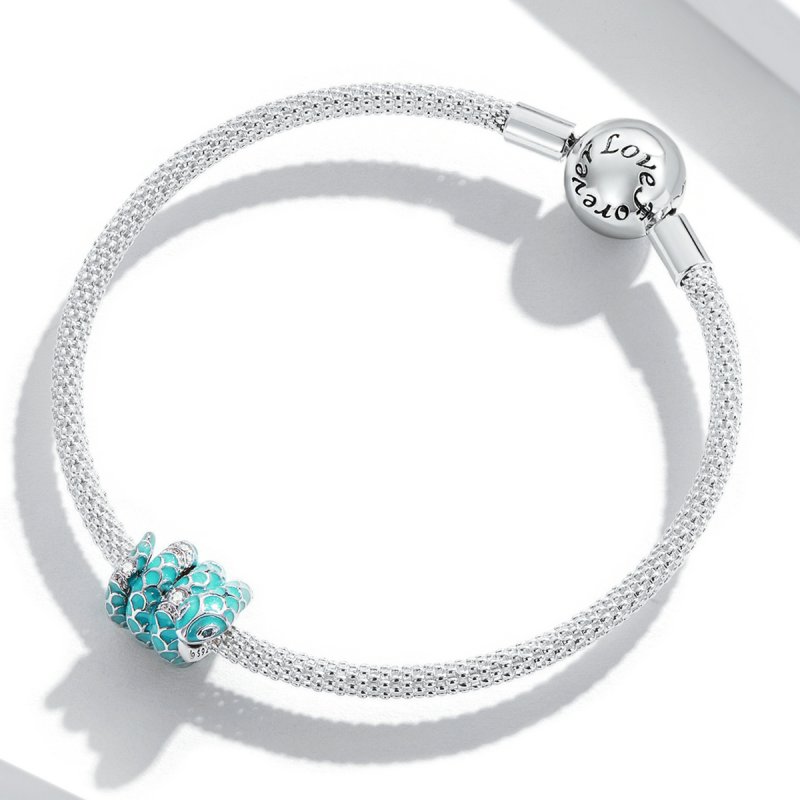 (kuva) Pandora-tyylinen Sininen Käärme - Charm - BSC576 - Näytä 3