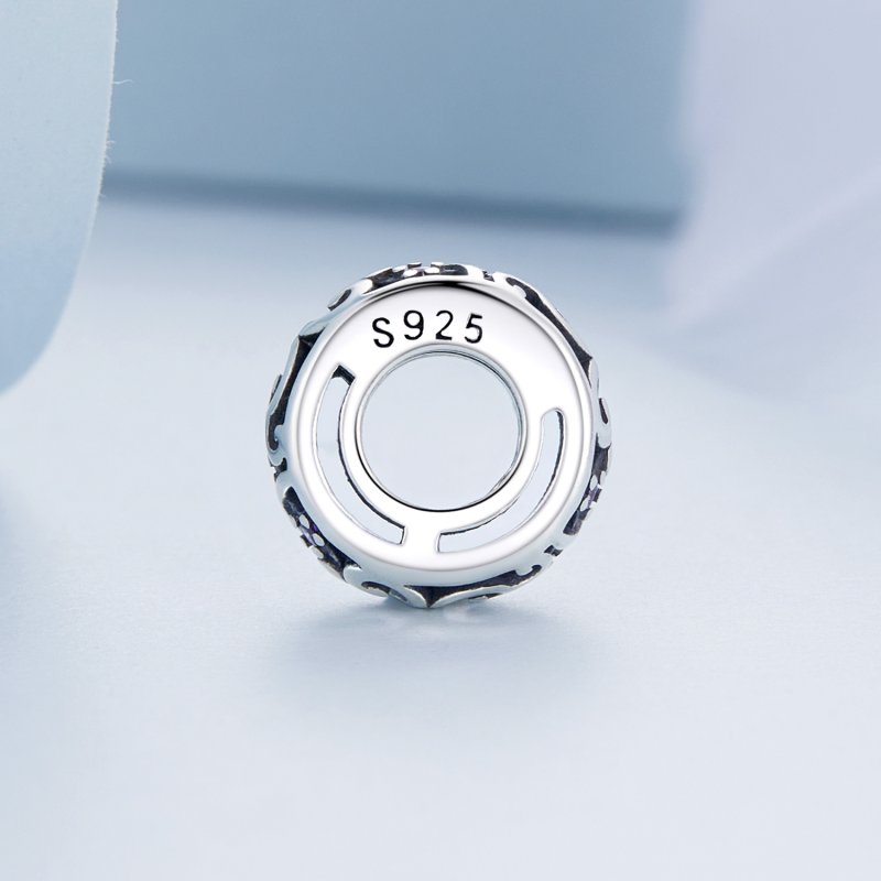 (kuva) Pandora Style Streamer Spacer Charm - BSC639 - Näytä 3