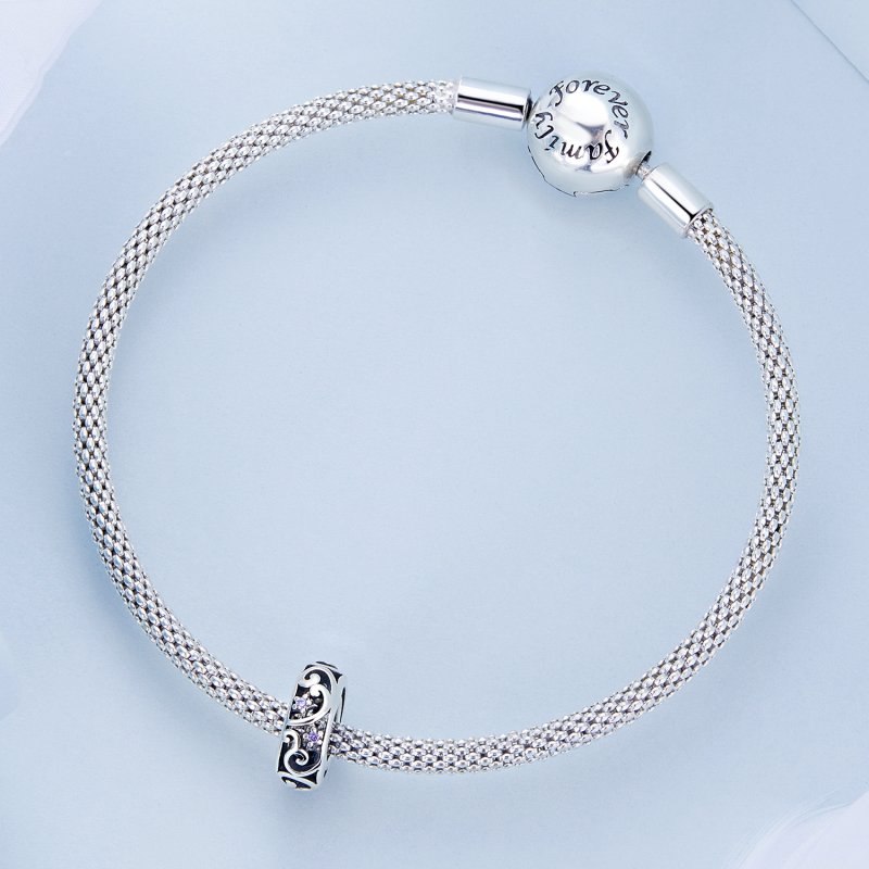 (kuva) Pandora Style Streamer Spacer Charm - BSC639 - Näytä 4