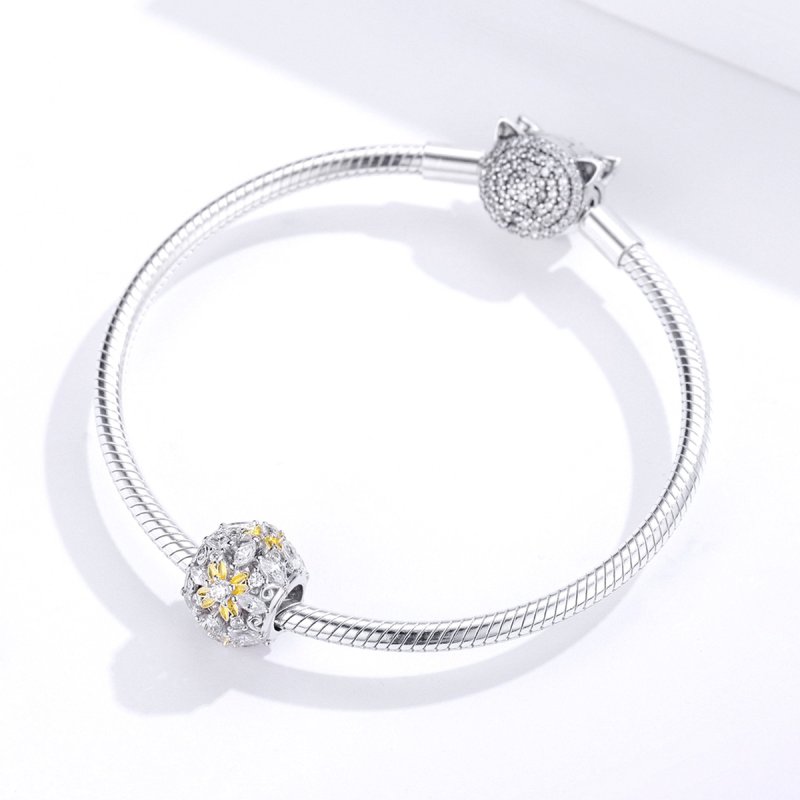 (kuva) Pandora-tyylinen kaksivärinen Life Charm - SCC1333 - Näytä 3