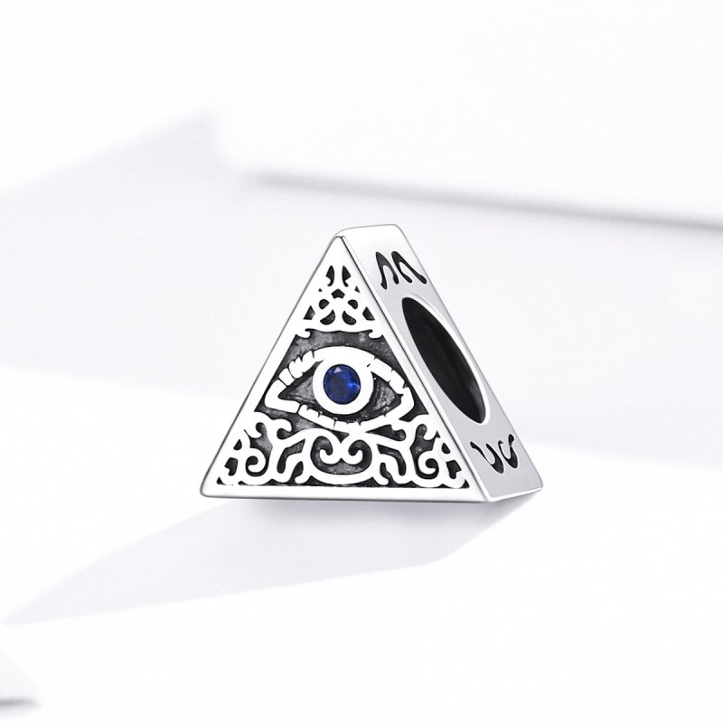 (kuva) Pandora-tyylinen Hopeinen Pahan Silmän Amuletti - SCC1567 - Näytä 2