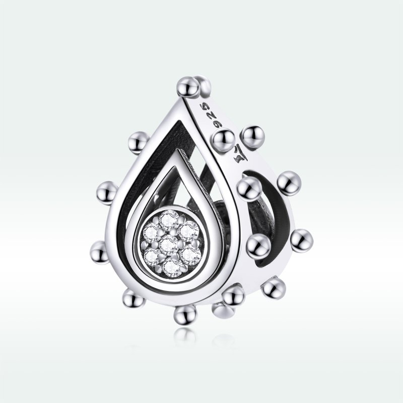 (kuva) Pandora-tyylinen Hopea Pisara Amuletti - SCC1723 - Näytä 5