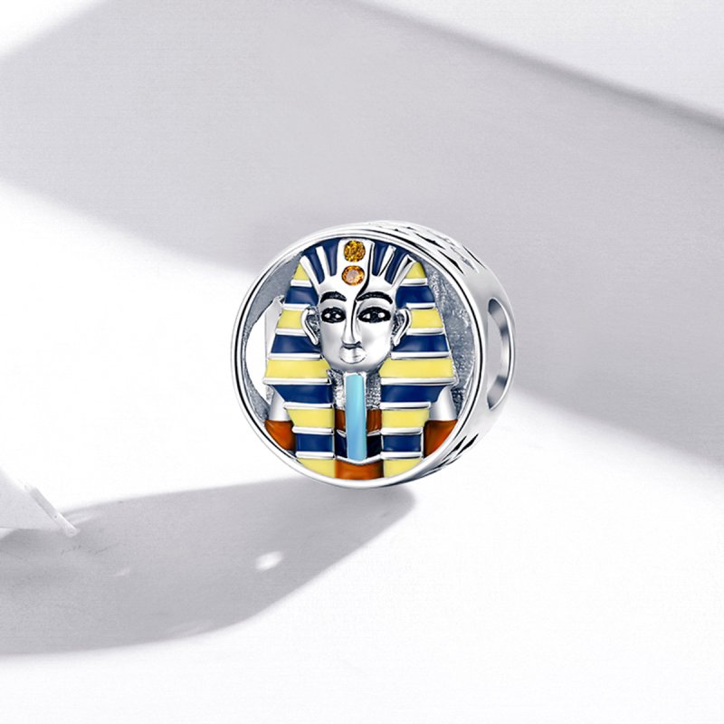 (kuva) Pandora-tyylinen hopea Egypti - Farao - Amuletti - SCC1858 - Näytä 2