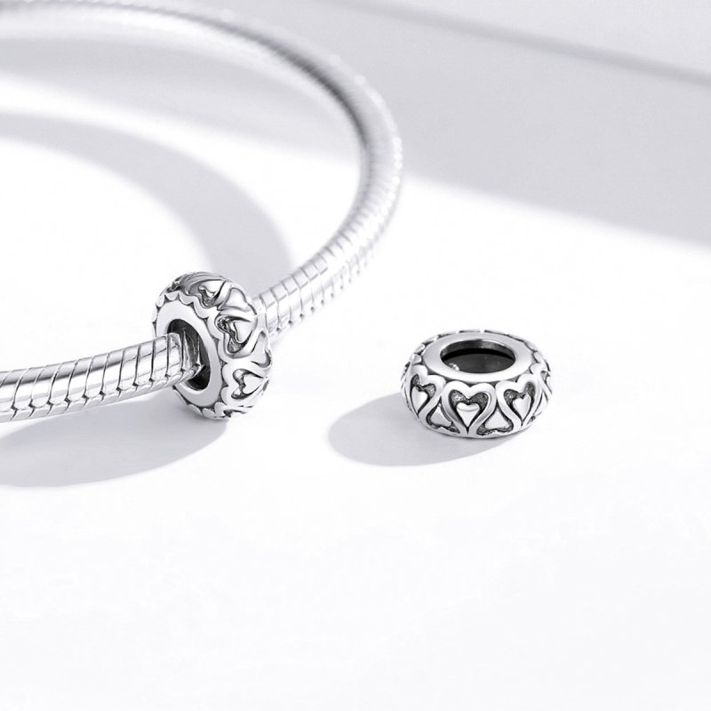 (kuva) Pandora Style Lace Love Spacer Charm - SCC1949 - Näytä 3