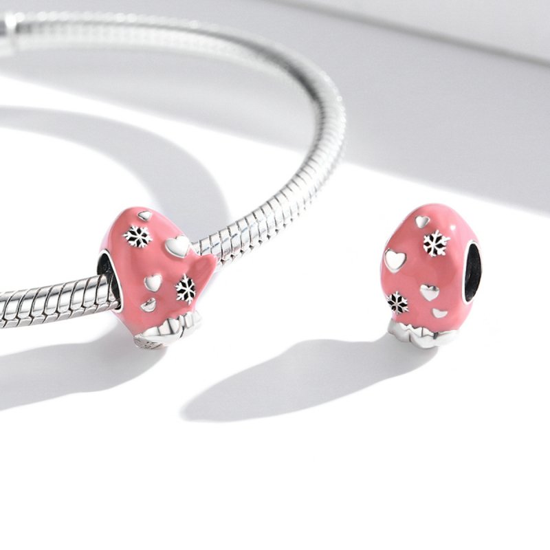 (kuva) Pandora Style Pink Gloves Charm - SCC2001 - Näytä 4