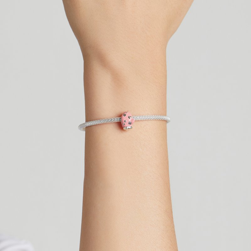 (kuva) Pandora Style Pink Gloves Charm - SCC2001 - Näytä 5