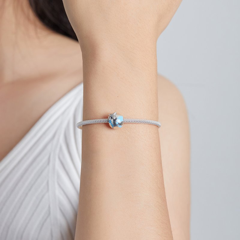 (kuva) Pandora Style World Travel - Lentokone ja Purjehtiva Charm - SCC2026 - Näytä 5