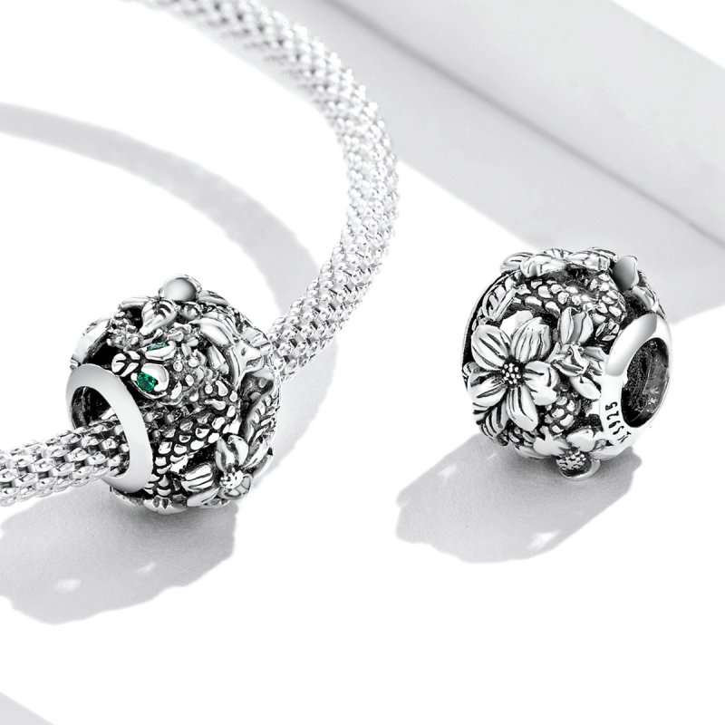 (kuva) Pandora-tyylinen retrohenkinen käärmeen amuletti - SCC2135 - Näytä 4