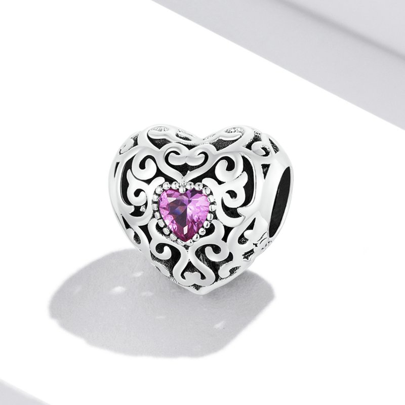 (kuva) Pandora-tyylinen retrokuvio Love-riipus - SCC2136 - Näytä 2