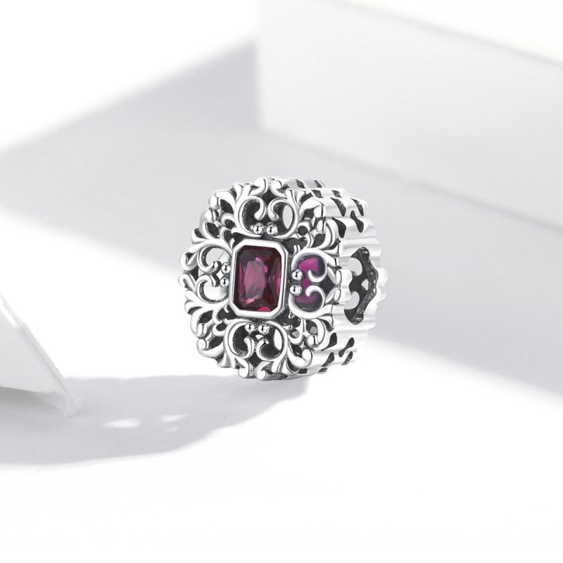 (kuva) Pandora-tyylinen retro-kuosi - Zirkonium-riipus - SCC2152 - Näytä 2