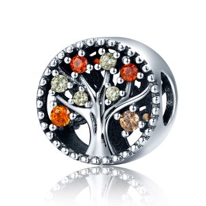 (kuva) Pandora-tyylinen Hopea Syksyn Hedelmän Charm - SCC219