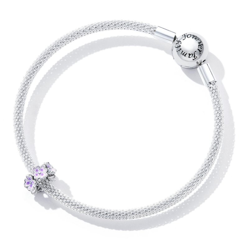 (kuva) Pandora Style Flowers Spacer Charm - SCC2212 - Näytä 5