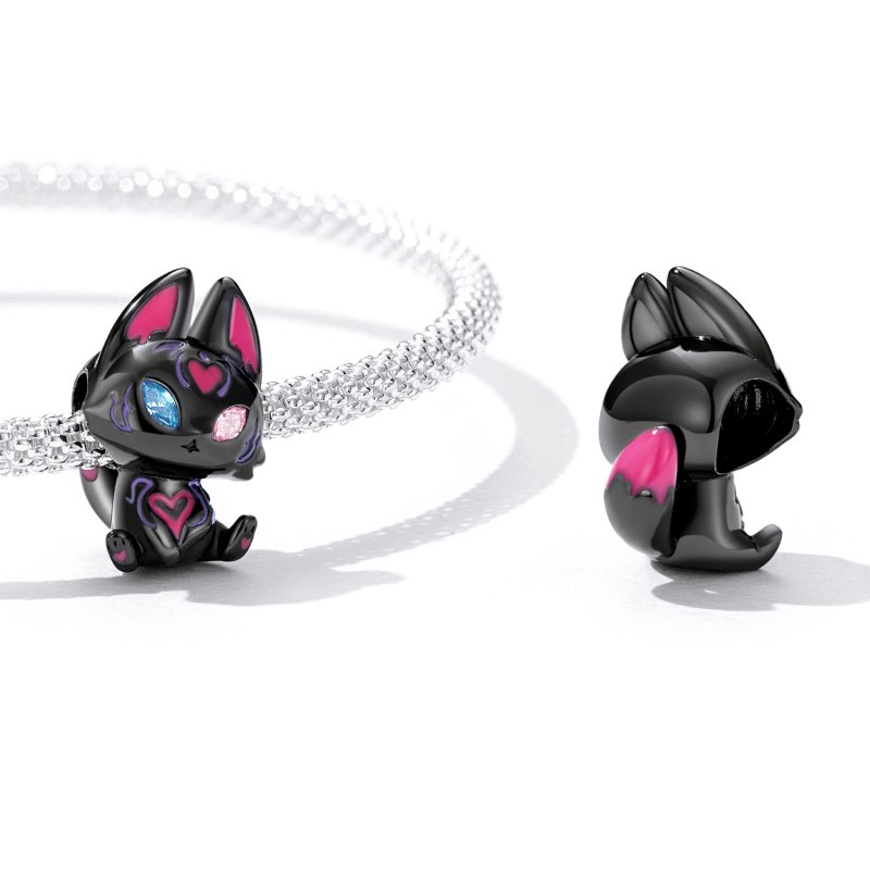 (kuva) Pandora-tyylinen Kettupeikko Charm - SCC2223 - Näytä 4