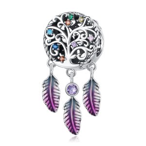 (kuva) Pandora-tyylinen Elämän Puun Unisieppari - Charm - SCC2268