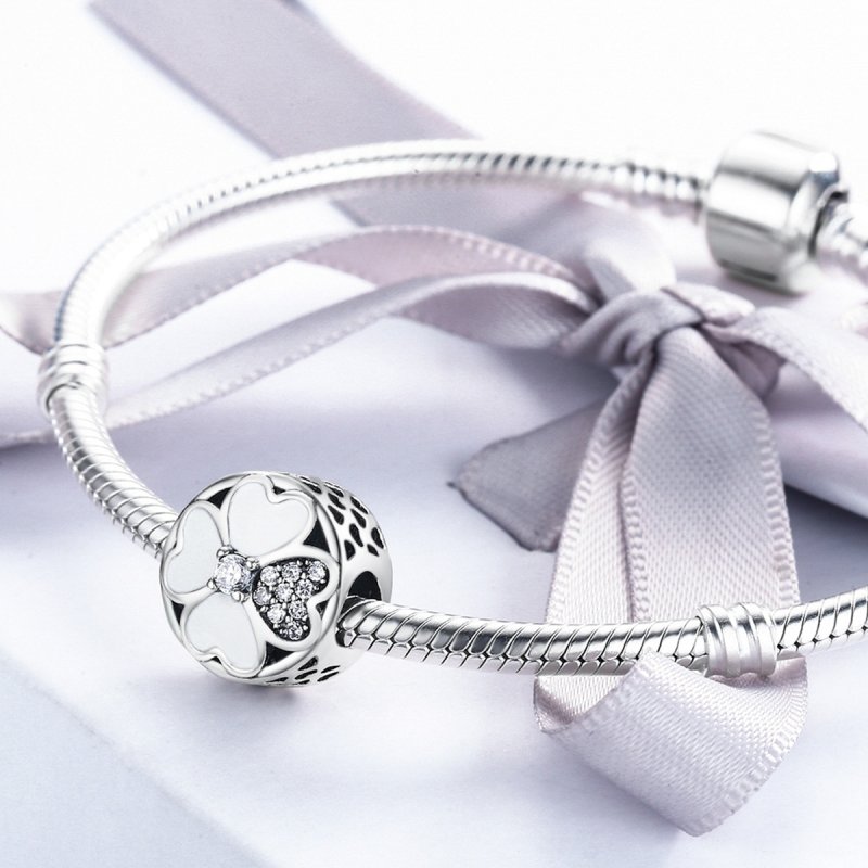 (kuva) Pandora-tyylinen hopeinen Happy Petals -riipus - SCC250 - Näytä 5