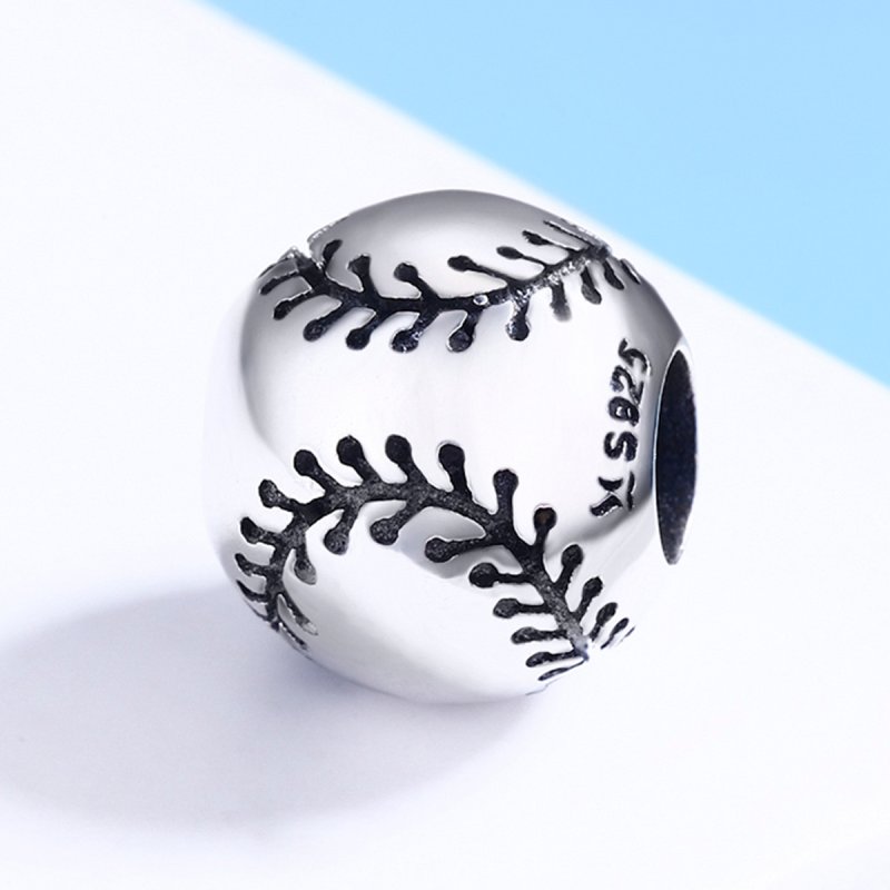 (kuva) Pandora-tyylinen hopea Baseball Passion -riipus - SCC449 - Näytä 3