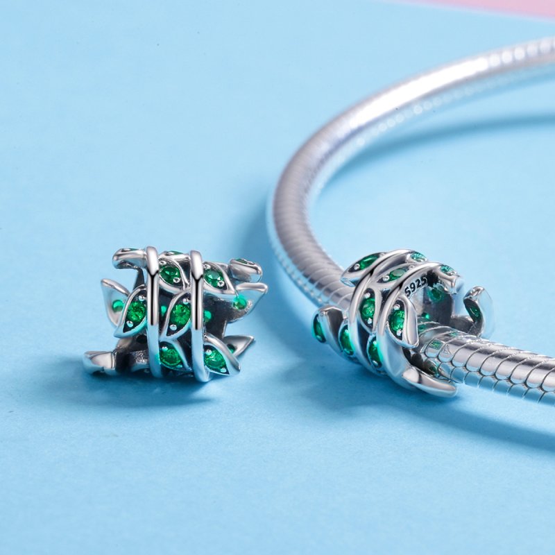 (kuva) Pandora-tyylinen Hopeinen Kevät Alkaa Loistaa Charm - SCC567 - Näytä 6
