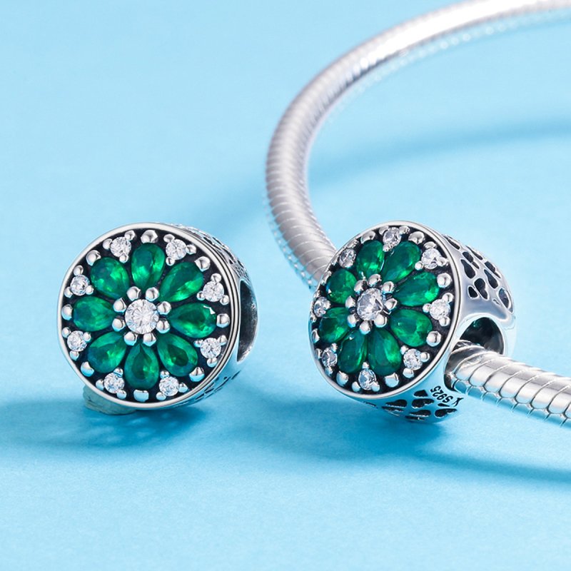 (kuva) Pandora-tyylinen Kesän Vihreä Amuletti - SCC629 - Näytä 5