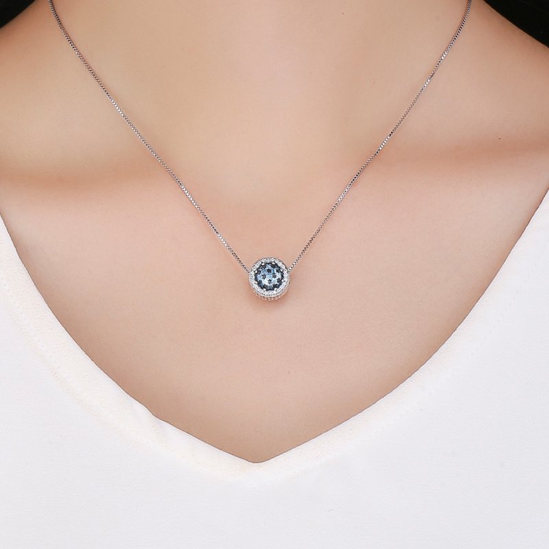 (kuva) Pandora-tyylinen Hopea Tähtitaivas Charm - SCC730 - Näytä 5