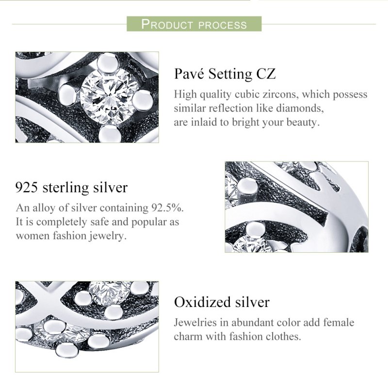 (kuva) Pandora Style Silver Elegance Charm - SCC732 - Näytä 7