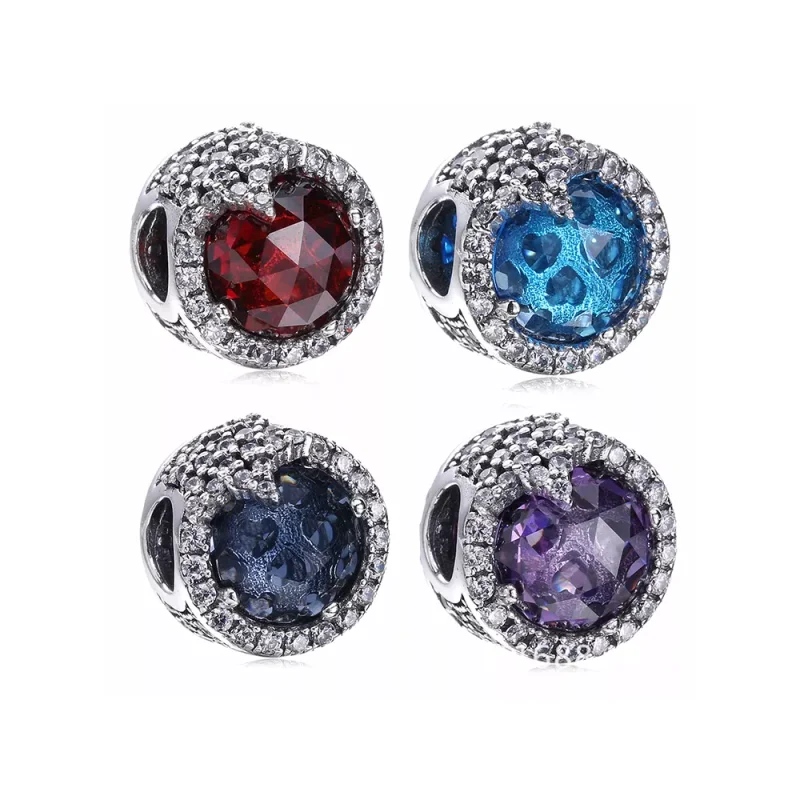 (kuva) Blue Dazzling Snowflake - 796358NTB - Helat | PANDORA