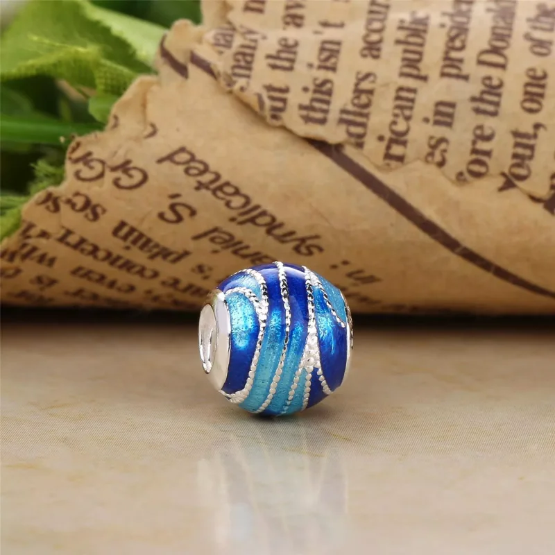 (kuva) Blue Swirls - 797012ENMX - Helat | PANDORA - Näytä 2