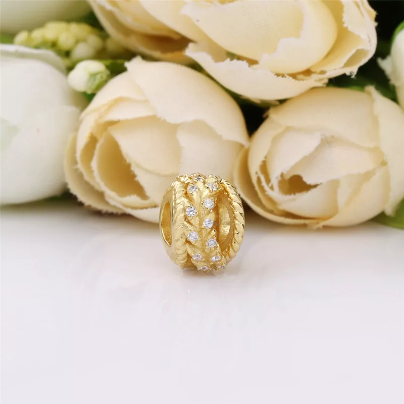 (kuva) Dazzling Grain Swirls - 767597CZ - Helat | PANDORA - Näytä 2