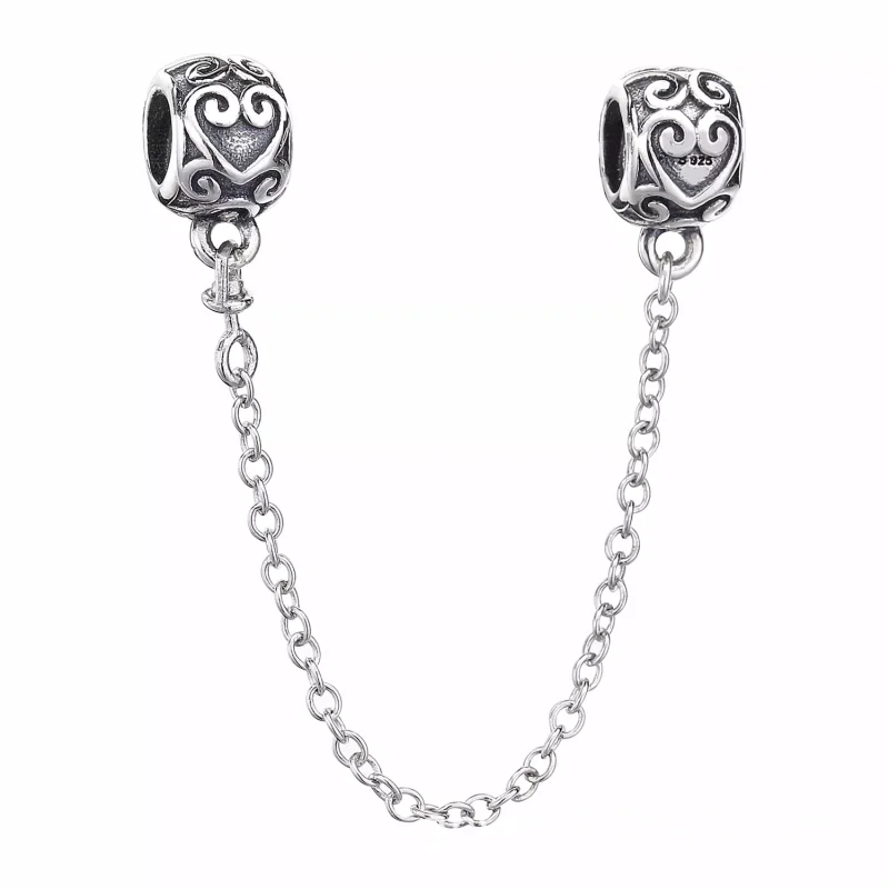 (kuva) Enchanted Heart Safety Chain - 797036 - Helat | PANDORA - Näytä 2