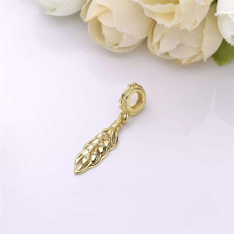 (kuva) Floating Grains Pendant Charm - 767586CZ - Helat | PANDORA - Näytä 2