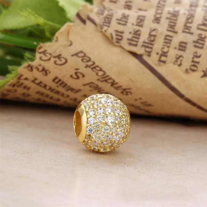 (kuva) Golden Mix Pavé Ball - 767052CSY - Helat | PANDORA - Näytä 2