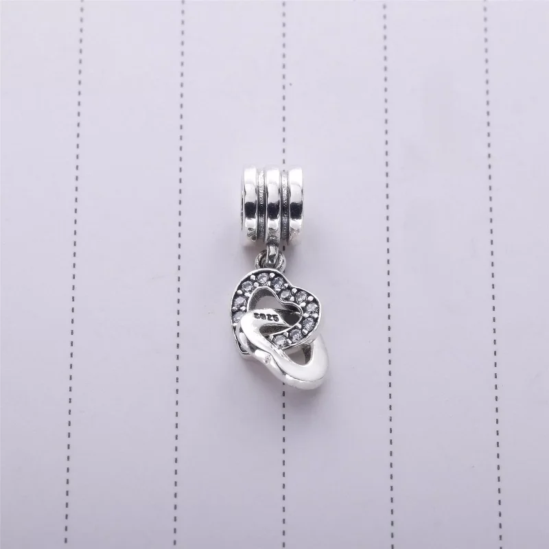 (kuva) Interlocked Hearts - 791242CZ - Helat | PANDORA - Näytä 2