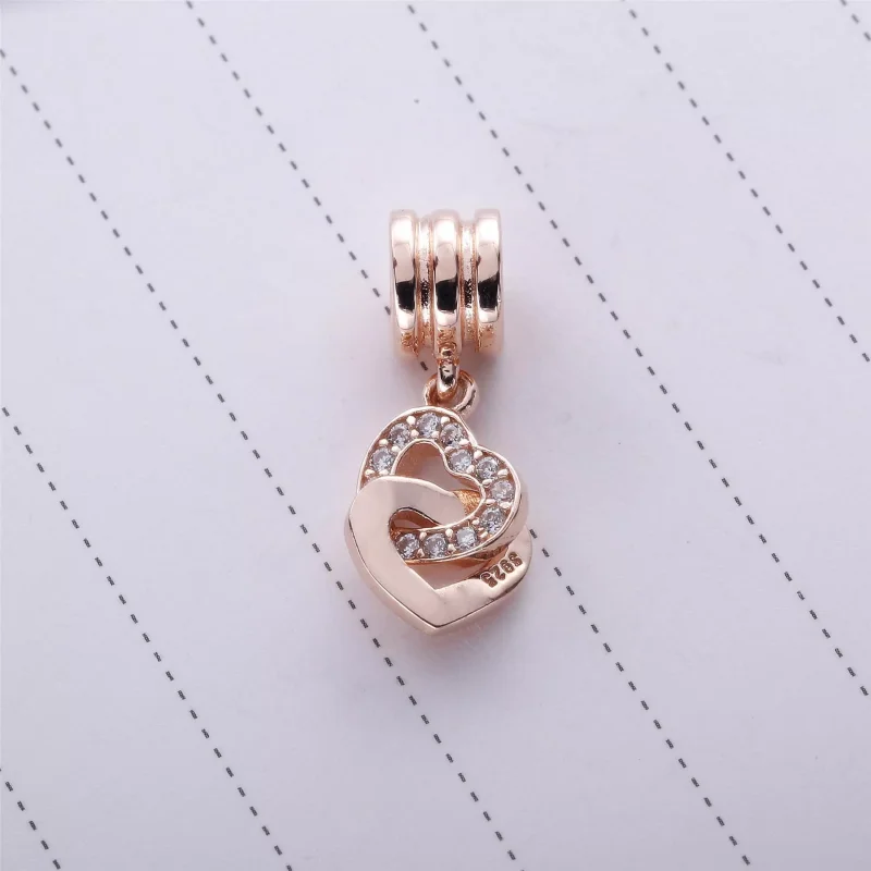 (kuva) Interlocked Hearts - 791242CZ - Helat | PANDORA - Näytä 3