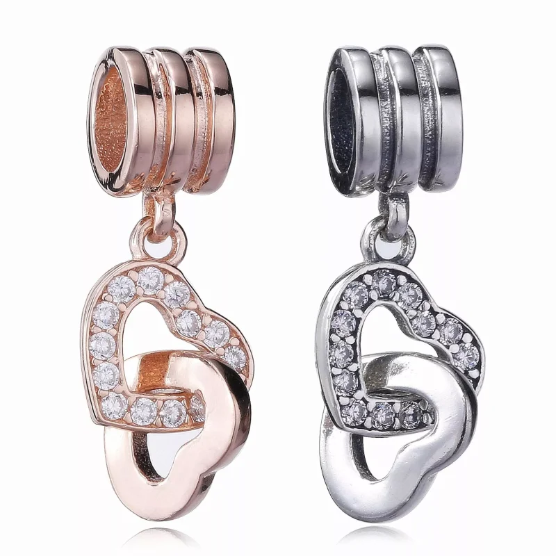 (kuva) Interlocked Hearts - 791242CZ - Helat | PANDORA - Näytä 5