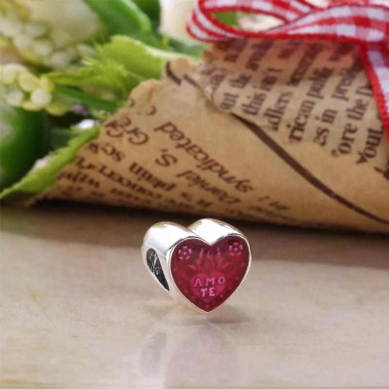 (kuva) Latin Love Heart Charm - 792048EN117 - Helat | PANDORA - Näytä 2