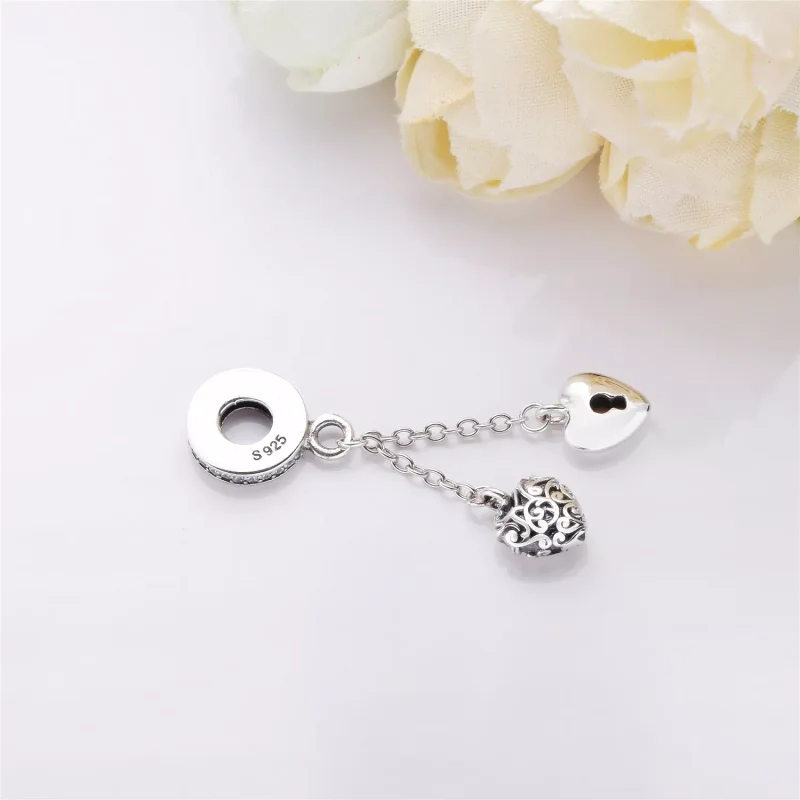 (kuva) Lock & Heart Pendant Charm - 797642CZ - Helat | PANDORA - Näytä 3
