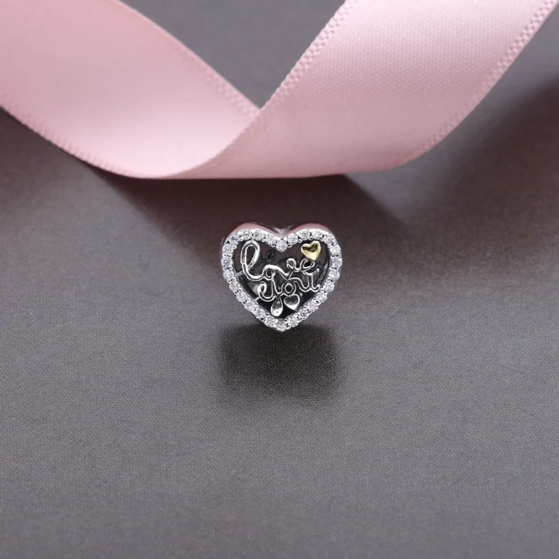 (kuva) Love Script Charm - 792037CZ - Helat | PANDORA - Näytä 2
