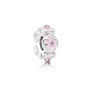 (kuva) Magnolia Bloom Spacer - 792088PCZ - Helat | PANDORA
