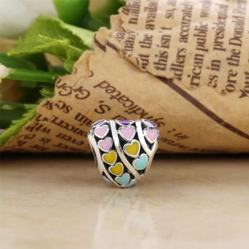 (kuva) Multi-colour Hearts - 797019ENMX - Helat | PANDORA - Näytä 2
