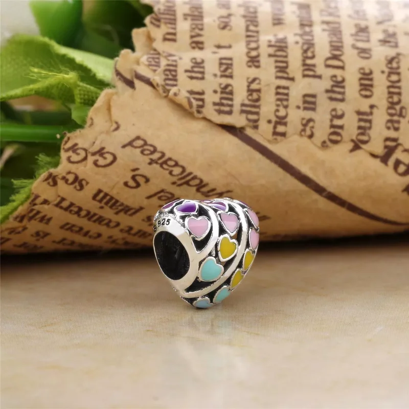 (kuva) Multi-colour Hearts - 797019ENMX - Helat | PANDORA - Näytä 3