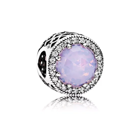 (kuva) Opalescent Pink Radiant Hearts - 791725NOP - Helat | PANDORA