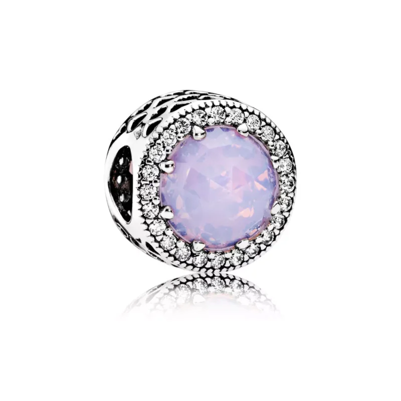 (kuva) Opalescent Pink Radiant Hearts - 791725NOP - Helat | PANDORA