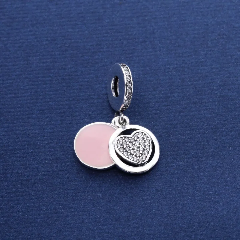 (kuva) Pandora 792149EN24 Devoted Heart Pendant Charm - Näytä 2