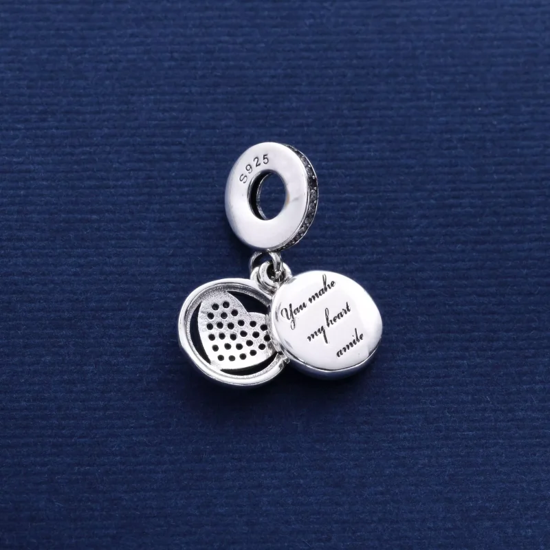 (kuva) Pandora 792149EN24 Devoted Heart Pendant Charm - Näytä 3