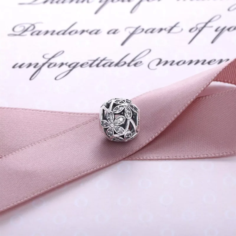 (kuva) PANDORA Daisy hopeariipus 791492CZ - Näytä 3