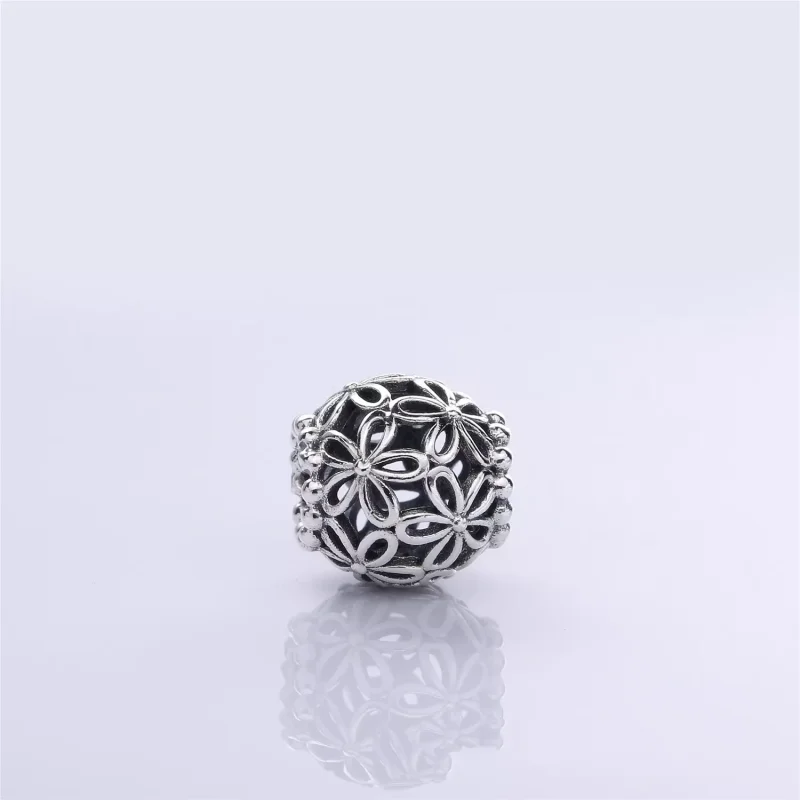 (kuva) PANDORA heart facetd fuchia hopeariipus 790890 - Näytä 2