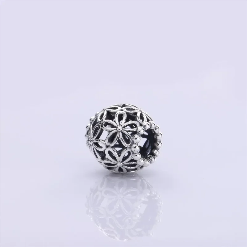 (kuva) PANDORA heart facetd fuchia hopeariipus 790890 - Näytä 4
